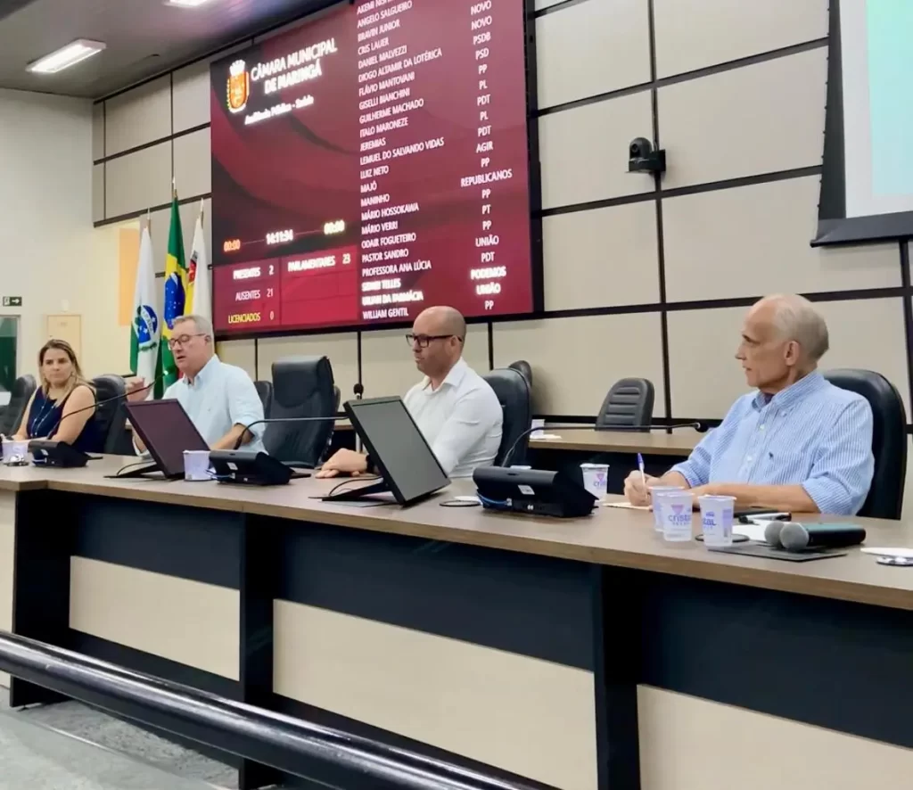 A última prestação de contas da Saúde na Câmera de Vereadores aconteceu no último mês de fevereiro (Credito: Arquivo)