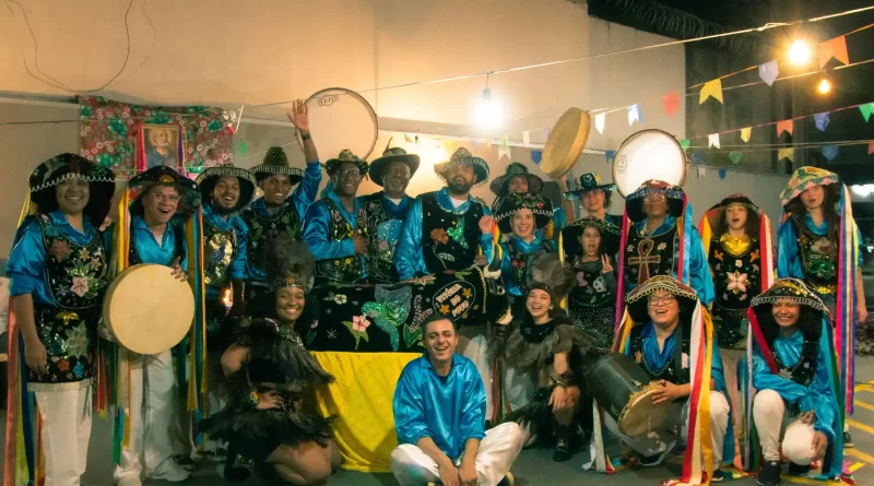 A apresentação do Bumba Meu Boi com “Guarnicê” será às 17h, no Parque Linear Rio Samambaia. (Credito: Divulgação)