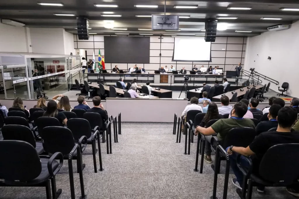 Os dados foram apresentados pela equipe da Secretaria de Fazenda nesta terça-feira, 27, durante a prestação de contas do primeiro quadrimestre de 2025 (Credito: Rafael Macri / PMM)
