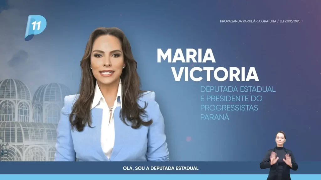 Maria Victoria - Deputada estadual e presidente do progressistas Paraná